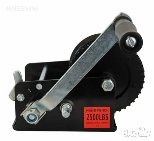 ръчна лебедка с текстилно въже 2500LBS 110кг