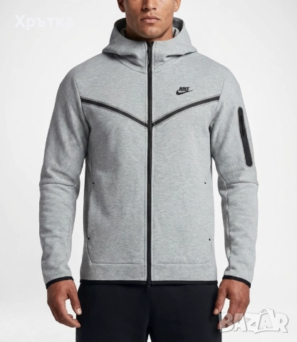 Nike Tech Fleece Windrunner - Оригинално мъжко горнище размер M