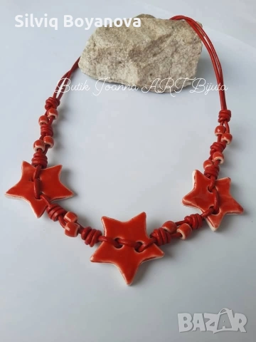 Колиета, ръчна изработка , снимка 3 - Колиета, медальони, синджири - 24806138