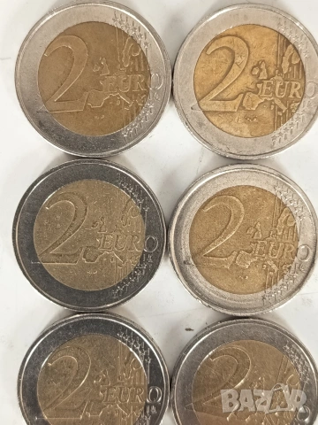 2 евро Германия различни години 7бр., снимка 5 - Нумизматика и бонистика - 53581319