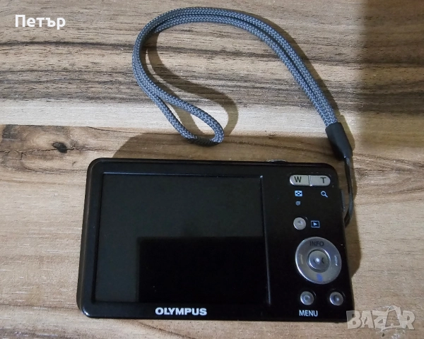 Olympus D-735 – Черен + оригинална батерия + SD карта Kingston, снимка 3 - Фотоапарати - 51866798