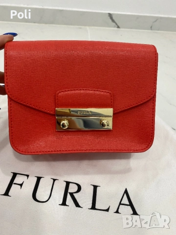 Оригинална чанта Furla, снимка 2 - Чанти - 54265973