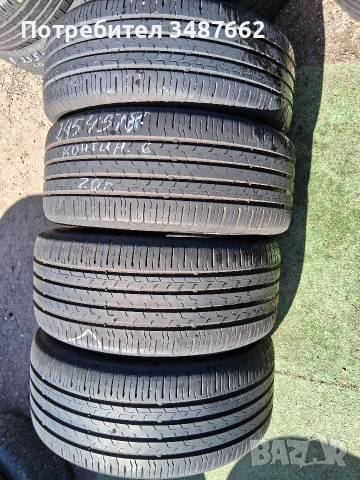 245 45 18 Континентал 4броя летни дот 2020г 