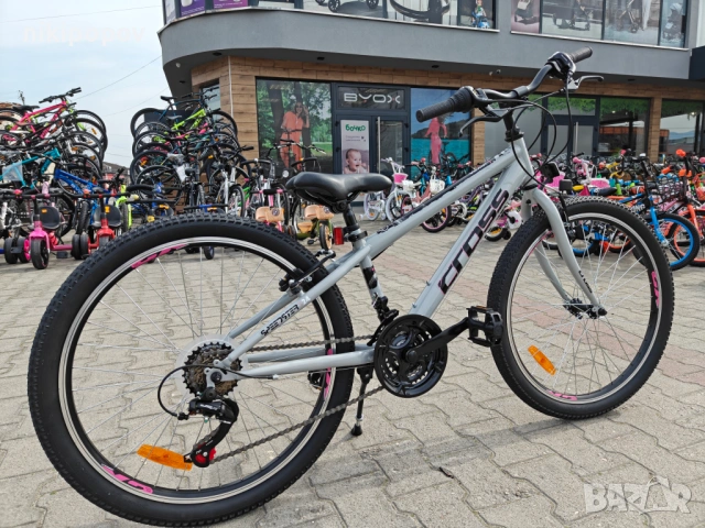 CROSS Велосипед 24" SPEEDSTER сив, снимка 11 - Велосипеди - 53830748