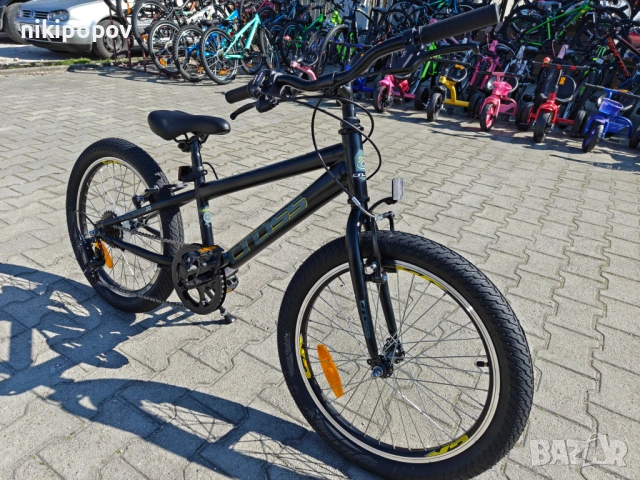 CROSS Велосипед 20" SPEEDSTER черен/жълт, снимка 5 - Велосипеди - 53830637