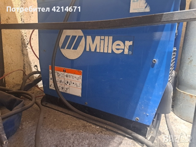 професионален заваръчен апарат Miller , снимка 3 - Други машини и части - 51604939