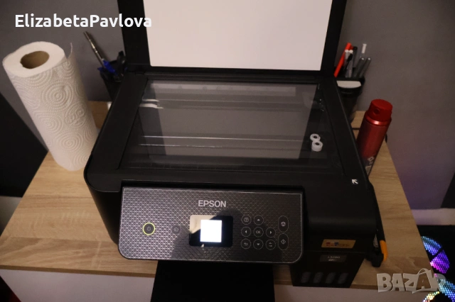 Принтер и скенер CISS Epson EcoTank L3280, A4, Color, 10 ppm, USB, Wireless, снимка 6 - Принтери, копири, скенери - 53075557