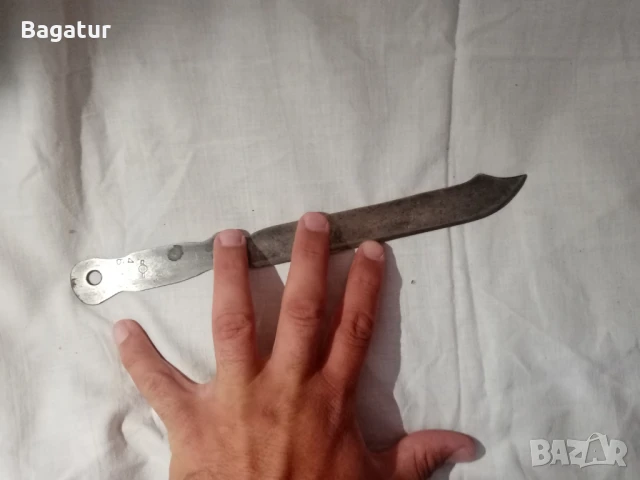 Стар руски нож, заготовка,маркировки, снимка 13 - Антикварни и старинни предмети - 50525801