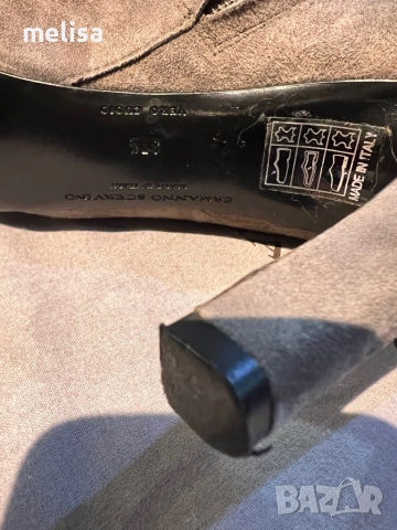 Ermanno Scervino велурени ботуши, снимка 5 - Дамски ботуши - 53391930