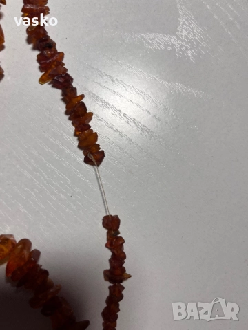 Стари гердани кехлибар-големи , снимка 6 - Колиета, медальони, синджири - 52674600