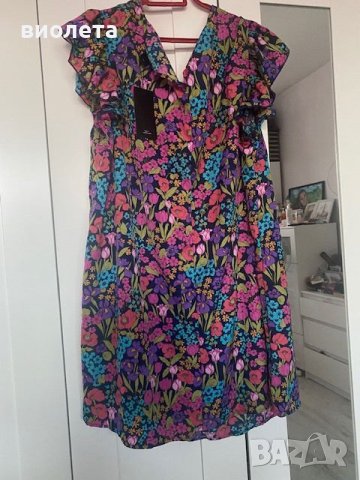 цветна красива туника- рокля, снимка 2 - Рокли - 46273062