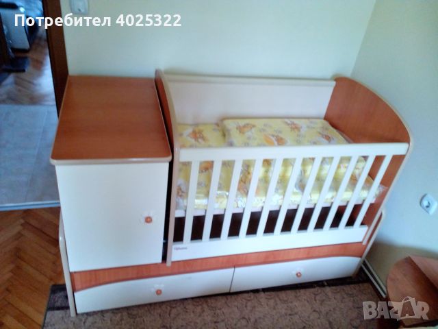 Легло, снимка 1 - Бебешки легла и матраци - 45582751
