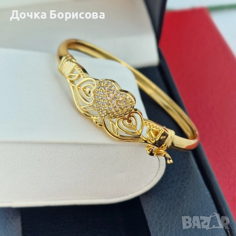 Гривна „Heart Royal“ – 18К позлата