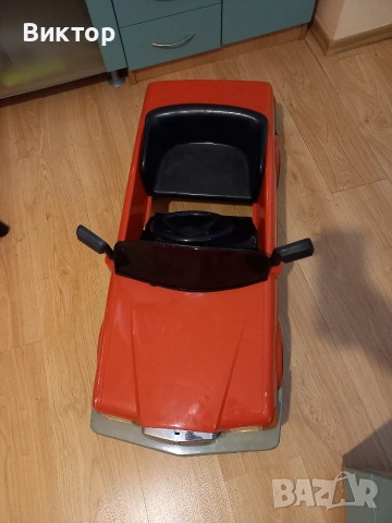 Ретро акумулаторна кола мерцедес, снимка 5 - Антикварни и старинни предмети - 53279919