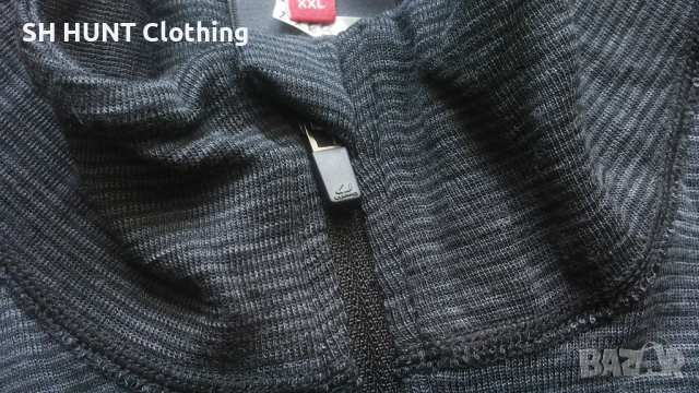 ULVANG RAV 100% TURTLE NECK Zip 100% Merino Wool разме XL / XXL термо блуза 100% Мерино вълна - 2413, снимка 7 - Пуловери - 53917478
