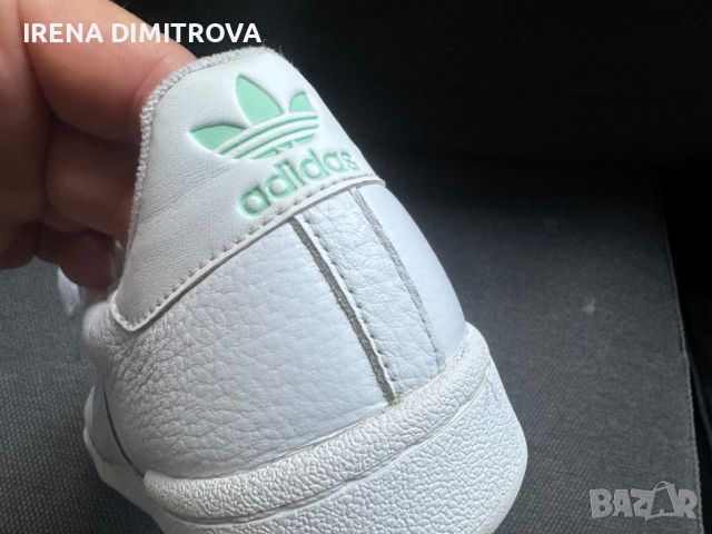 Adidas continental номер 43 и 1/3 light green , снимка 8 - Маратонки - 45343444