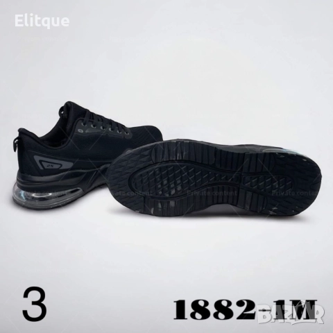 Леки и елегантни мъжки спортни маратонки с въздушна камера за всякаквa активност, снимка 3 - Маратонки - 52888824