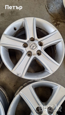 ОРИГИНАЛНИ АЛУМИНИЕВИ ДЖАНТИ ЗА МАЗДА  -5х114,3х67-16цола, снимка 2 - Гуми и джанти - 53947852