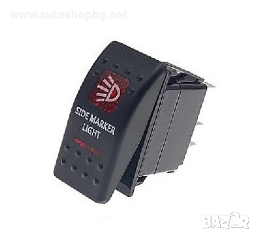 Бутон ON/OFF с надпис SIDE MARKER LIGHT