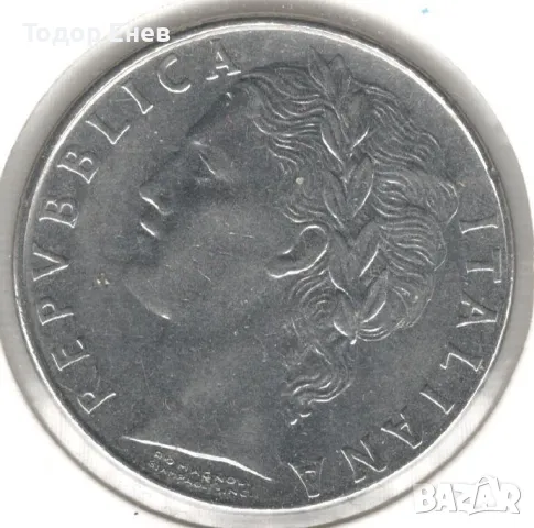 Italy-100 Lire-1983 R-KM# 96.1-large type, снимка 2 - Нумизматика и бонистика - 49045910