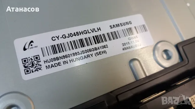 MAIN BOARD - BN41-02344D BN94-10515T - 50€/100лв , снимка 6 - Части и Платки - 50366808