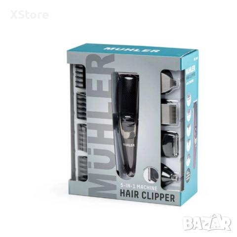 Машинка за подстригване, 5в1 Muhler, снимка 16 - Машинки за подстригване - 52508083