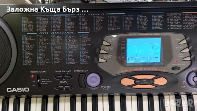 Синтезатор / Клавир CASIO CTK-541 . В добро състояние !!!, снимка 7 - Синтезатори - 52849354