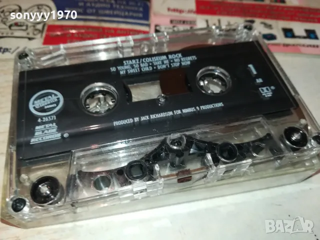 STARZ/COLISEUM ROCK-MADE IN USA-ORIGINAL TAPE 2601251746, снимка 9 - Аудио касети - 48837556