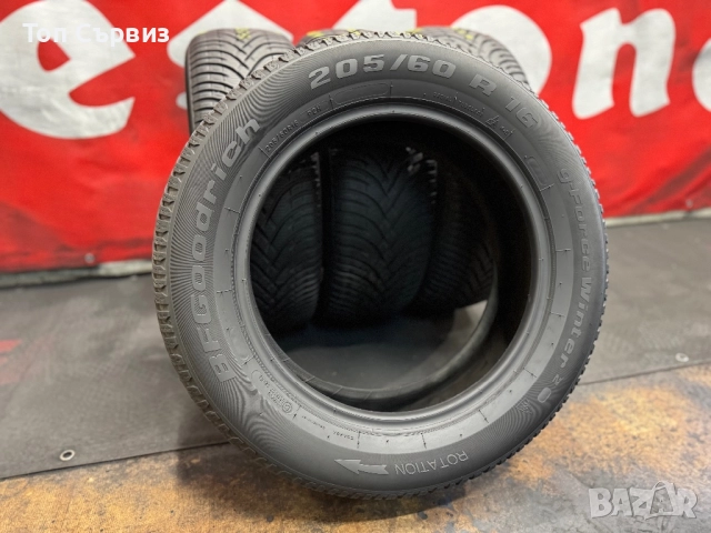 205 60 16, Зимни гуми, BF Goodrich G-ForceWinter2, 4 броя, снимка 5 - Гуми и джанти - 51758843