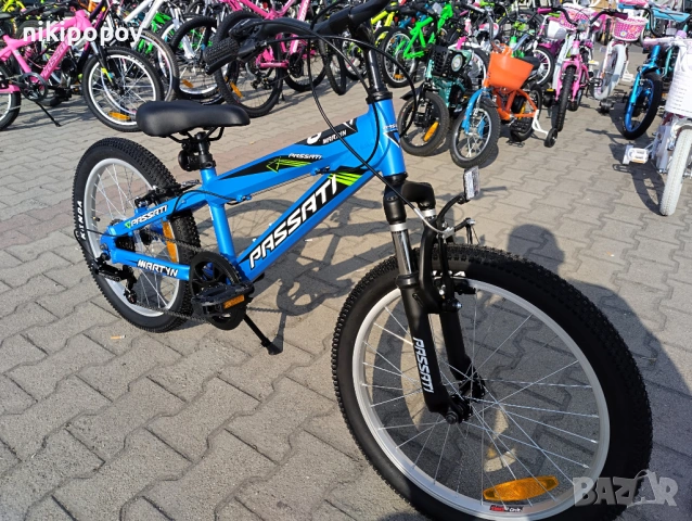 PASSATI Алуминиев велосипед 20" MARTYN син, снимка 5 - Велосипеди - 53560011