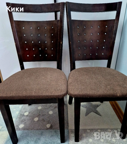 Дървени трапезни столове