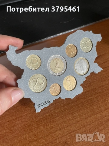 Карта на България за монети, снимка 2 - Нумизматика и бонистика - 53152260