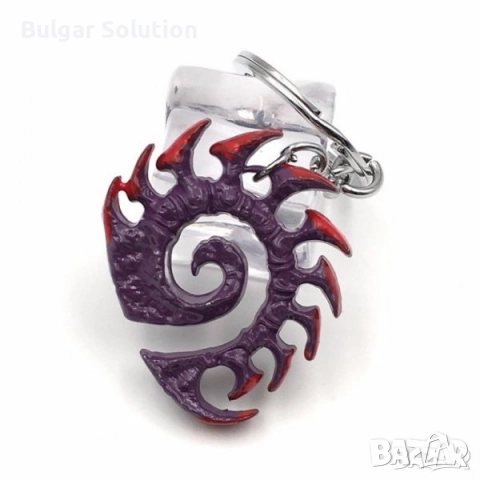 StarCraft II Zerg Logo (Логото на раса Зерг) ключодържател, снимка 4 - Други - 52284095