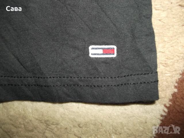 Тениски TOMMY HILFIGER  мъжки,С-М-Л /черна,червен и син меланж/, снимка 11 - Тениски - 51067892