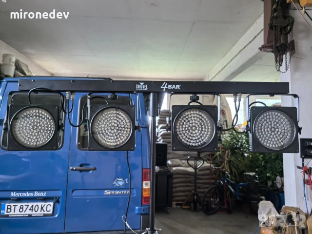 Chauvet 4 Bar Парове DMX за заведения , снимка 3 - Други - 52791919