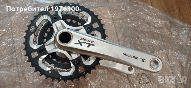 Курбели Shimano Deore XT M770, снимка 1 - Части за велосипеди - 46125510