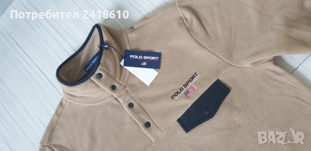 POLO Ralph Lauren Sport Mens Size L НОВО! ОРИГИНАЛ! Горнище - Полар. 