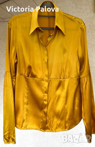 Луксозна копринена риза ROSNER, снимка 7 - Ризи - 51757328