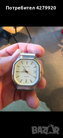 Zenith quartz мъжки ретро часовник, снимка 2 - Мъжки - 54279490
