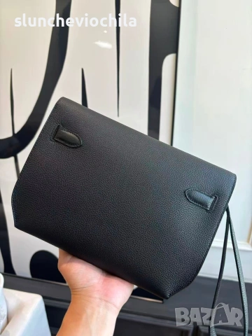 Мъжка чанта Hermes Kelly depeches 25 pouch, снимка 2 - Чанти - 53535558