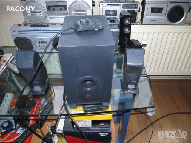 малък буфер с колонки LOGITECH - работещ, снимка 9 - Тонколони - 49769850