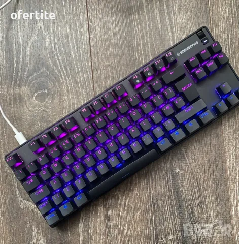 ✅ STEELSERIES 🔝 APEX 9 TKL, снимка 2 - Клавиатури и мишки - 49351068