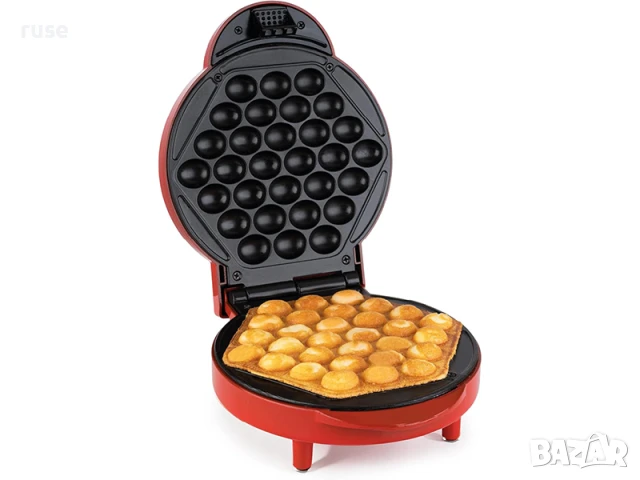 НОВИ! Гофретник Bubble Waffle Princess 1000W, снимка 2 - Гофретници - 50734937