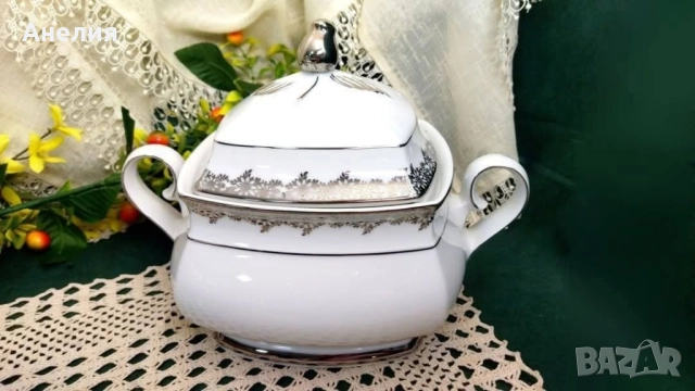 Winterling Bavaria сребърна дантела , снимка 2 - Чинии - 51851746