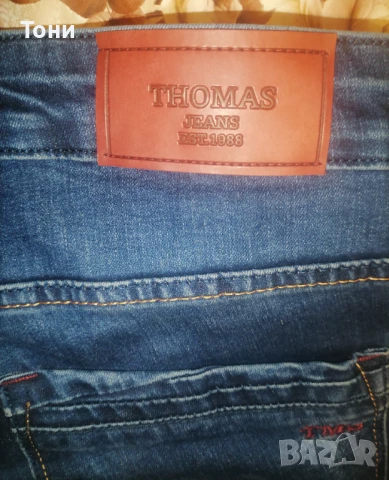 Thomas Jeans Нови Мъжки Дънки L , снимка 5 - Дънки - 51010606