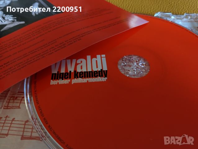 VIVALDI-NIGEL KENNEDY, снимка 4 - CD дискове - 45928671