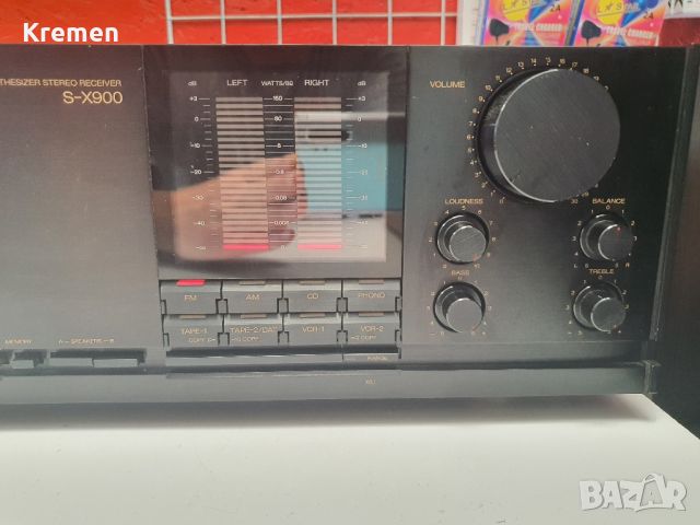 Усилвател SANSUI S-X900, снимка 8 - Ресийвъри, усилватели, смесителни пултове - 46693191