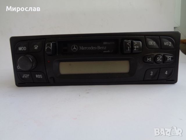 MERCEDES BENZ AUDIO 5 АВТО РАДИО КАСЕТОФОН BECKER ? BLAUPUNKT ?, снимка 4 - Аксесоари и консумативи - 45131061