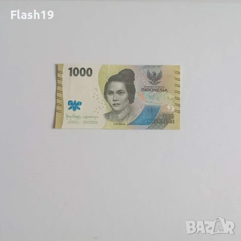 ⭐ Индонезия 1000 рупии 2022 г. AU ⭐