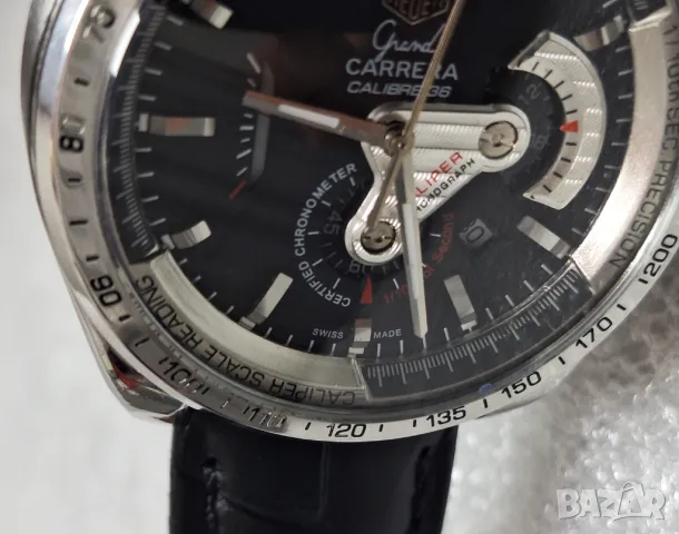 Перфектен! Мъжки Часовник TAG Heuer Grand Carrera Calibre 36, снимка 16 - Мъжки - 48894292